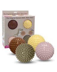 Edushape Sensory Balls Small 10 Cm 4 Pcs Without Air (e705174dbc)