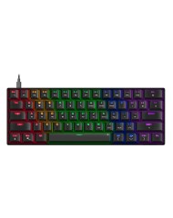 Speedlink Atmos Rgb Rainbow Mechanical 60% Gaming Keyboard With Brown Switches Black Us Layout