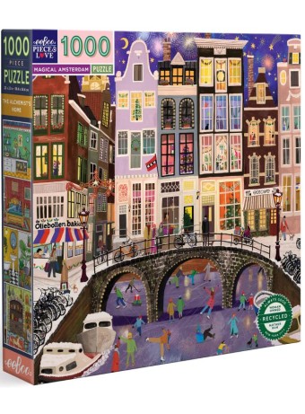 Eeboo Puzzle 1000 Pcs Magical Amsterdam (epztamd)