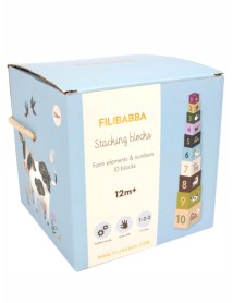 Filibabba Stacking Blocks Magic Farm (fi-02774) 