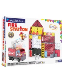 Magna Tiles Fire Stationtm 50 Piece Set (90359) 