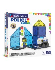 Magna Tiles Police Patrolt 20 Piece Set (90353)