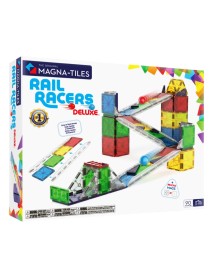 Magna Tiles Rail Racers Deluxe 90 Piece Set (90361) 