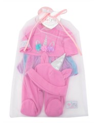 Tiny Treasure Pink Unicorn Outfit (30216)