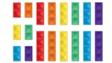 Connetix Rainbow Rectangle Pack 18 Pieces (ct-r-00018-re)