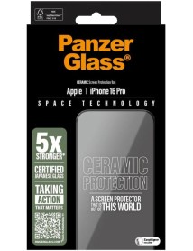 Panzerglass Ceramic Screen Protection Iphone 16 Pro Ultra Wide 