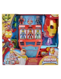 Iron Man And His Awesome Friends Vehicles And Playsets Iq Playset (g1259) 
