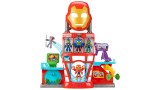 Iron Man And His Awesome Friends Vehicles And Playsets Iq Playset (g1259)