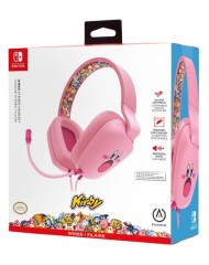 Powera Wired Stereo Headset Kirby Mouthful Pink