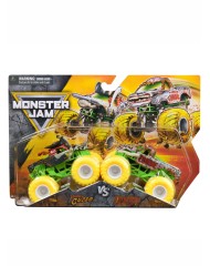 Monster Jam 1:64 Die Cast 2 Pack Pirate's Curse Vs Zombie