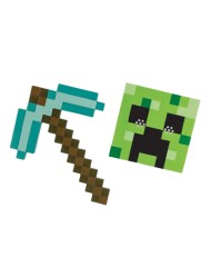 Disguise Minecraft Pickaxe With Mask (156269)