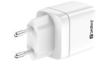 Sandberg 2in1 Charger 1xusb-c 1xusb 35w