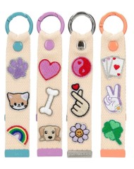Topmodel Clip Strap With Patches Girl Power (413425)