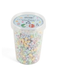 Dantoy Pastel Recycled Beads 1580pcs (5940)