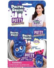 Doctor Squish Jet Pack Dark Blue Putty Buddies 50g