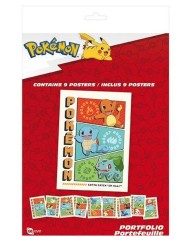 Pokemon Portfolio 9 Posters Starters