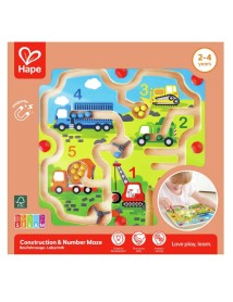 Hape Construction & Number Maze (87-1713) 