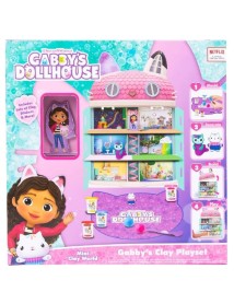 Gabby's Dollhouse Diy Clay Cats & Dollhouse Set (204-700003) 