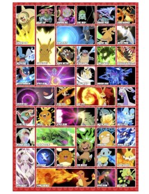 Pokemon Moves Poster 91.5 X 61 Cm 