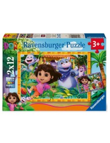 Ravensburger Puzzle Dora The Explorer 2x12pcs (12004198) 
