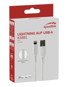 Speedlink Usb-a To Lightning Cable White 