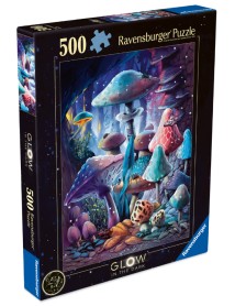 Ravensburger Moonlight Mushrooms 500p Glow (12001386) 