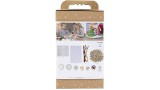 Craft Kit Fuse Beads Christmas House Assorted Colours (977828)