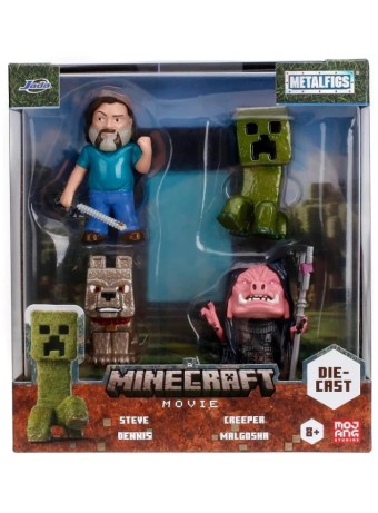 Figurina Joc Jada Minecraft Movie 4-pack 6cm (9336692314r00)