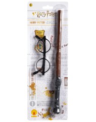 Rubies Harry Potter Wand & Glasses Set (5374ns000)