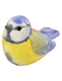 Wild Republic Plush Toy Bird With Sound Blue Tit 18cm (808018) 