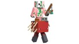 Figurina Joc Minecraft Core 2 Pack Zombified Piglin & Minecraft Strider