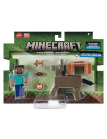 Minecraft Core 2 Pack Steve & Donkey 