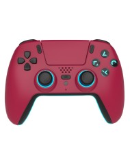 Trade Invaders Wireless Bluetooth Controller For Ps5 Led Cherry Red