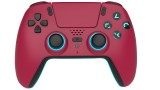 Trade Invaders Wireless Bluetooth Controller For Ps5 Led Cherry Red pentru PC / PS5