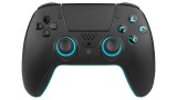 Trade Invaders Wireless Bluetooth Controller For Ps5 Led Black pentru PC / PS5