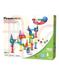 Picasso Tiles Magnetic Marble Run Set 150pcs (ptg150)