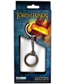 Abysse Lord Of The Rings Ring 3d Keychain 