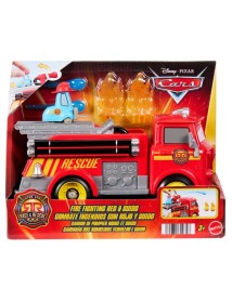 Disney Cars Radiator Springs Race & Rescue Fire Fighting Red & Guido Playset (jfl54) 