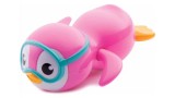 Magni Wind Up Bath Toy Penguin Pink ( 3618)