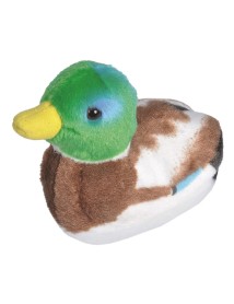 Wild Republic Plush Bird With Sound Mallard Duck 18cm (808023) 