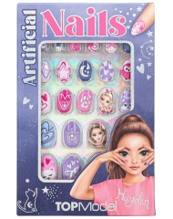 Topmodel Artificial Nails Beauty And Me Pink And Purple