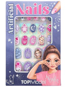 Topmodel Artificial Nails Beauty And Me Pink And Purple 