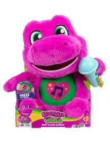 Mattel Barney's World Sing-along Barney Plush (english) (jgt51) 