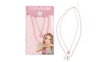 Topmodel Double Layer Necklace Leohearth Gold Pink White Red