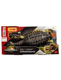 Jurassic World Rebirth Wild Roar Ankylosaurus 