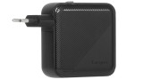 Targus Powerelite Universal 100 W 4- Port Gan Wall-charger With Travel Adapters