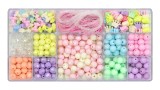 Pearl 'n Fun Pastel Perlemix M/elastik Assorted (714206)