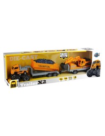 Klx Die-cast Dumper W/hangers Excavator & Friction (534676) 