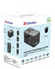 Verbatim Gan Iii Universal Travel Adapter Uta-0...
