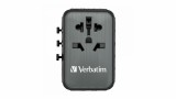 Verbatim Gan Iii Universal Travel Adapter Uta-06 Pd100w Qc 4+